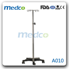 A010 hospital bed IV pole with five legs